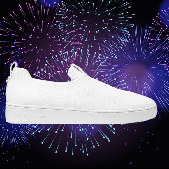 MICHAEL MICHAEL KORS Women's Juno Knit Slip-On Sneakers in the Size 9.5M - Picture 4 of 15